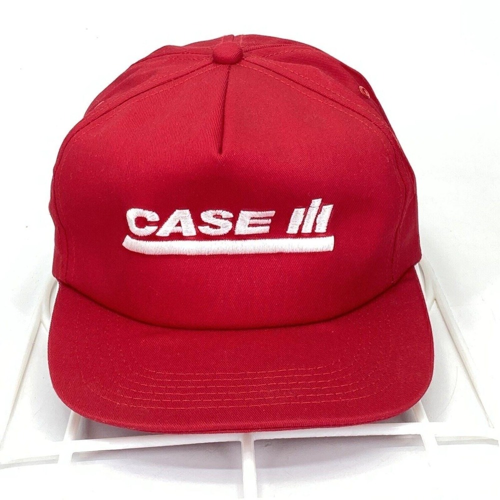 Vintage K-Products CASE IH‎ International Harvester Snapback Hat USA Made